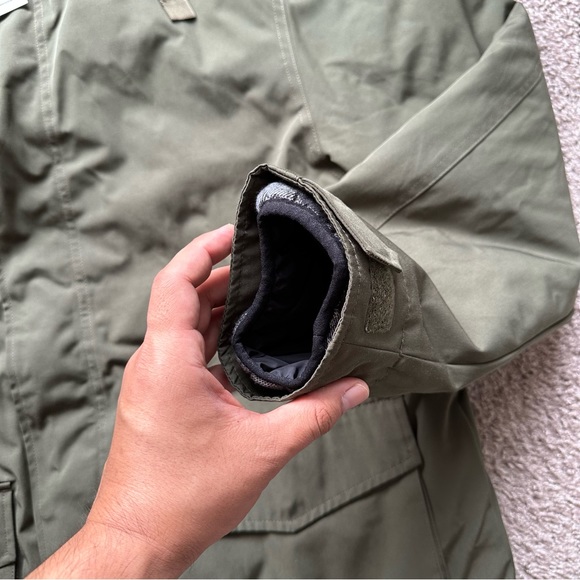 FOLSOM UTILITY JACKET MENS DETACHABLE QUILTED THERMORE INSULATED HOODED WHITE - Picture 8 of 11